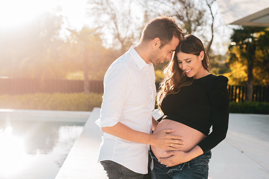 Fotografia de maternidad