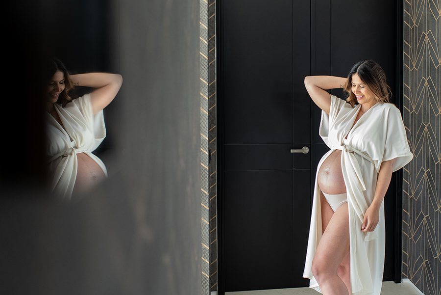Fotografia de maternidad