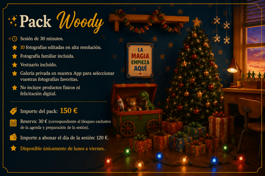 Sesion de fotos de navidad en sevilla 