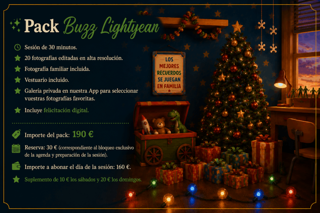 Sesion de fotografia de navidad en sevilla 